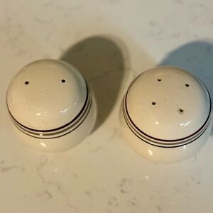 Vintage Kilkenny Ireland Ceramic Slat and Pepper Shakers-Mid Century